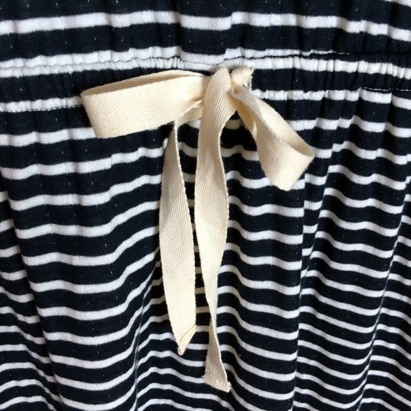 Abercrombie & Fitch Navy Striped Knit Dress - Picture 6 of 6
